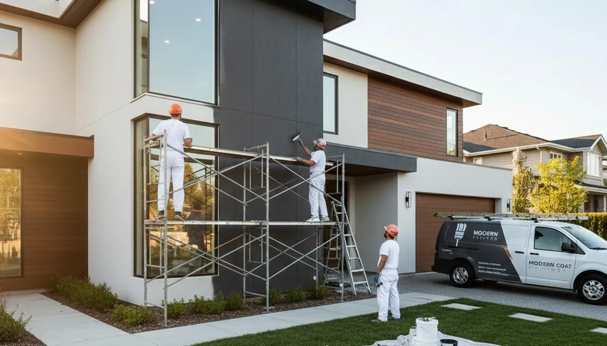 Professional exterior house painting in Fort Worth TX with weather-resistant finishes