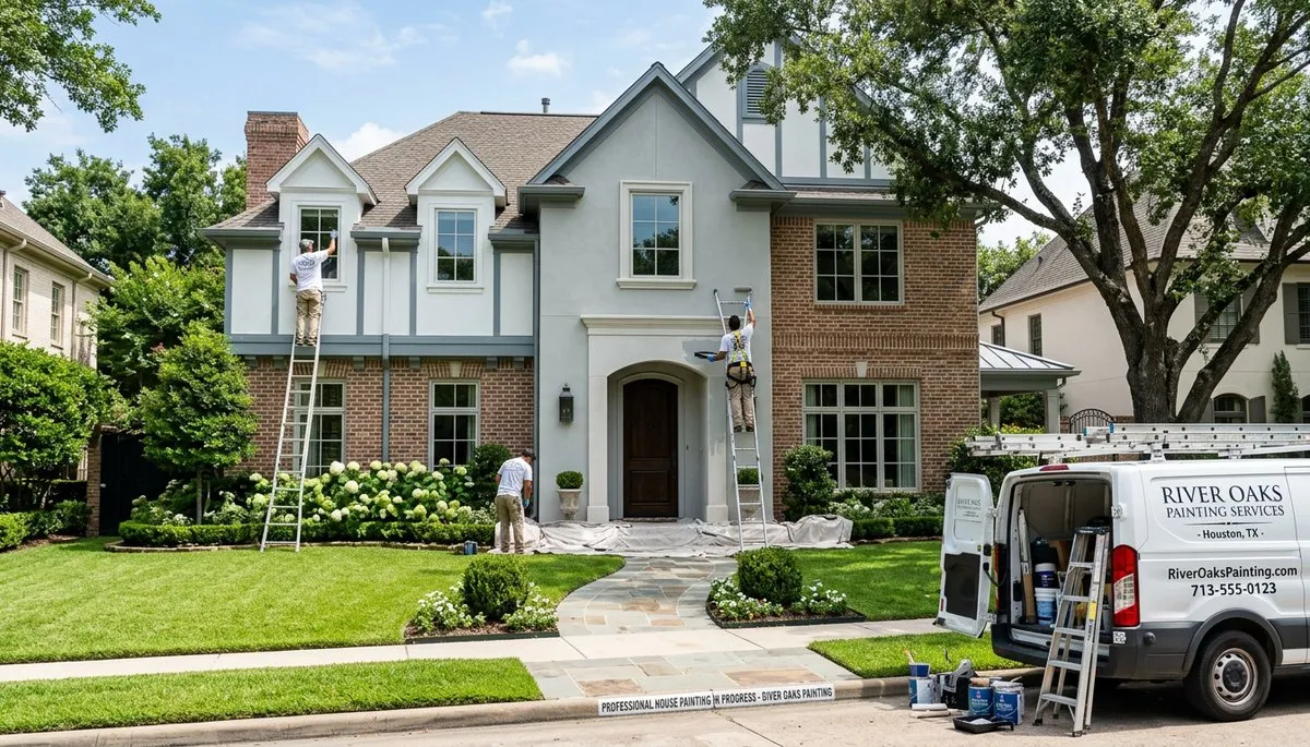 Professional house painters in Fort Worth TX providing expert exterior and interior painting services