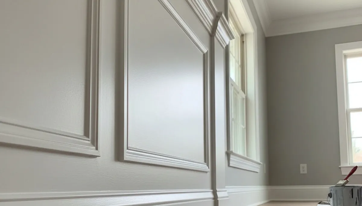 Professional interior trim painting with crisp lines in a Fort Worth, TX home by expert house painters